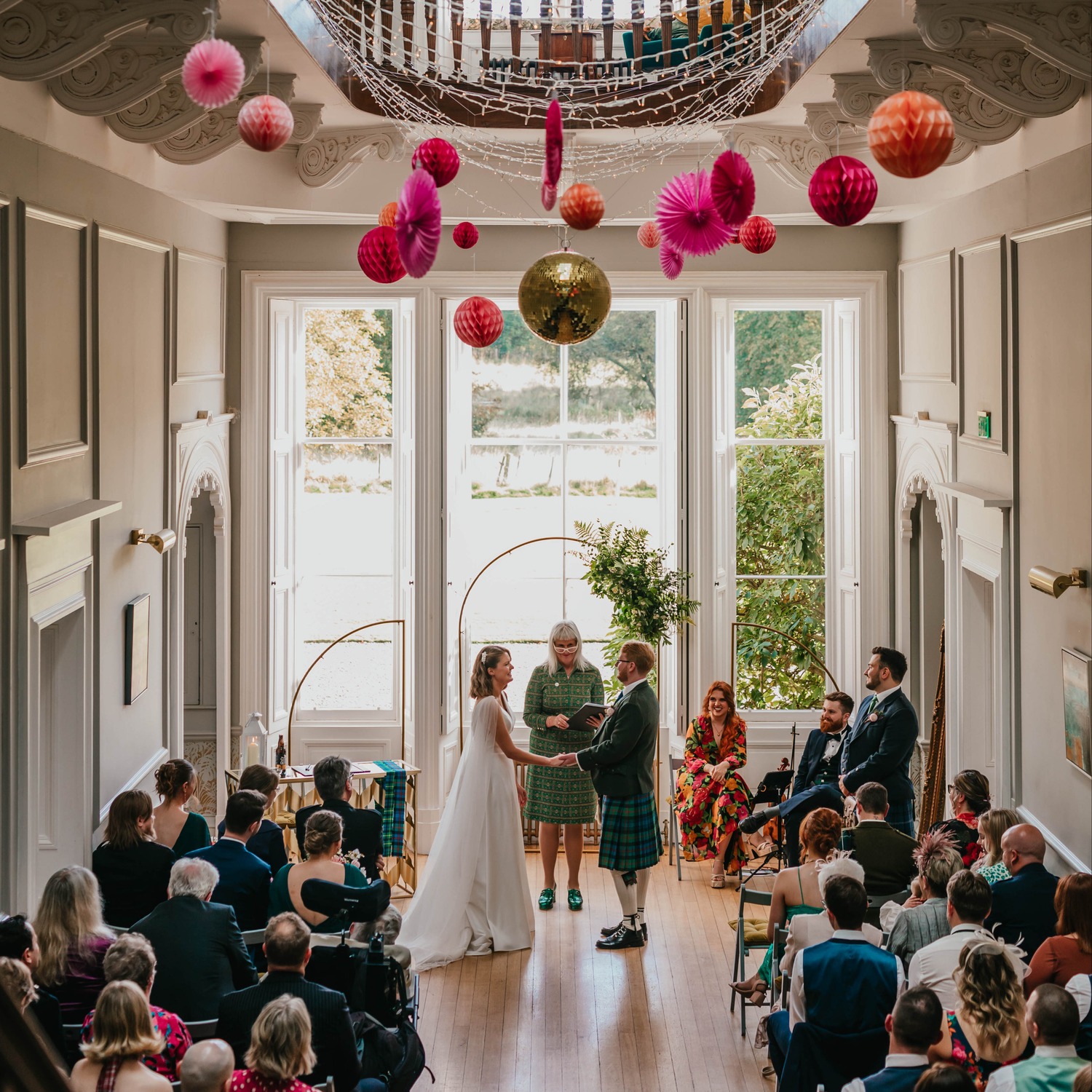 Netherbyres House | An elegant & quirky wedding venue in the Scottish